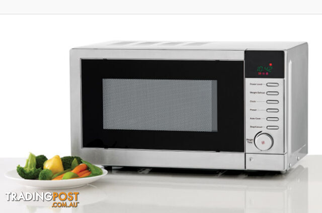 20 LITRE ELECTRONIC MICROWAVE - STAINLESS STEEL