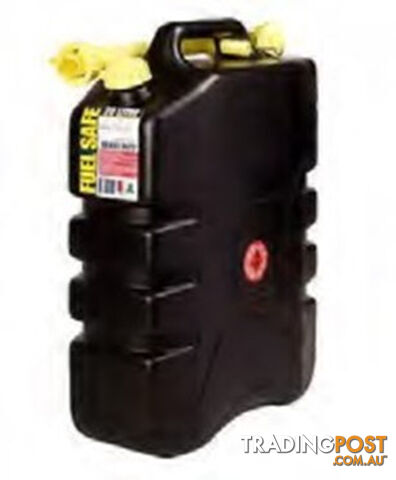 FUEL CAN BLACK 20 LITRE PLASTIC FC20B