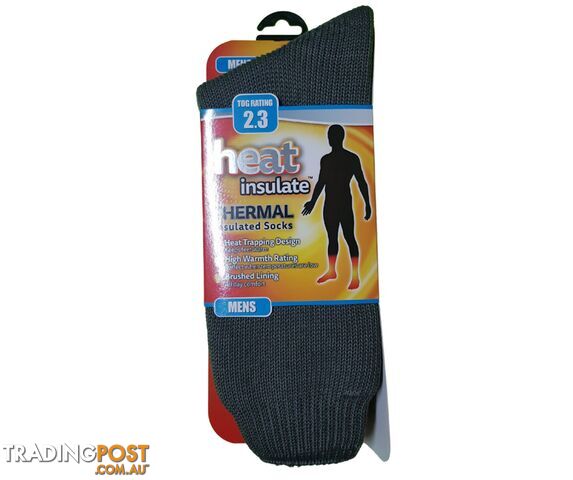 1PAIR MENS INSULATED THERMAL SOCKS