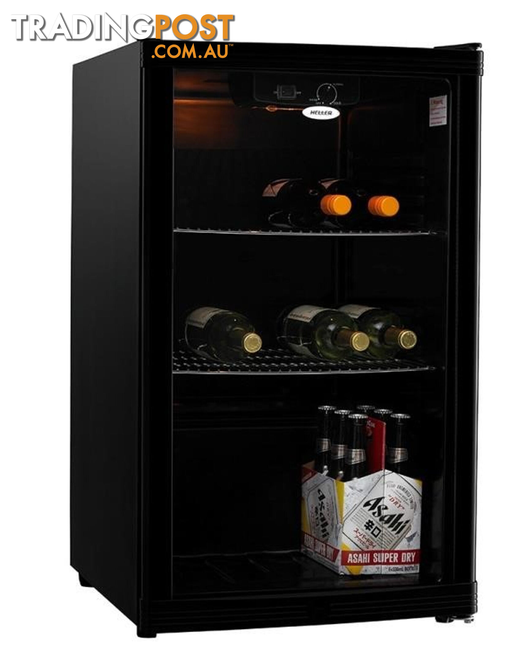 115L BEVERAGE COOLER - BLACK