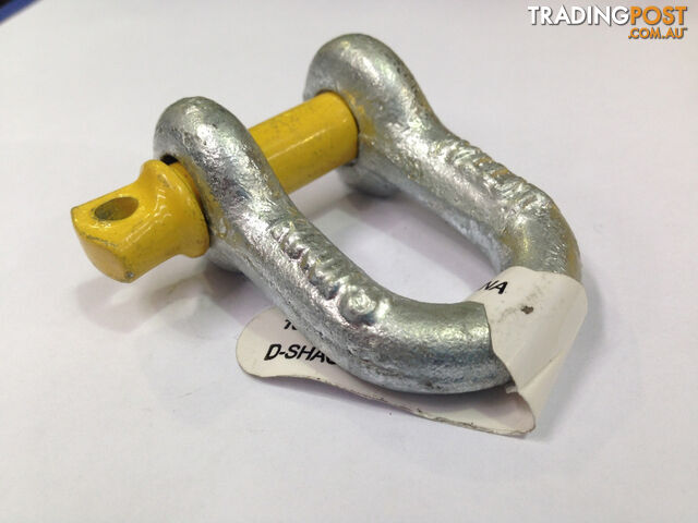 10MM RATED D SHACKLES RATED TO 1TON