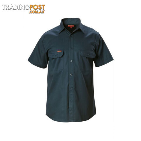 SHIRT DRILL SS OPEN FRONT Y07510