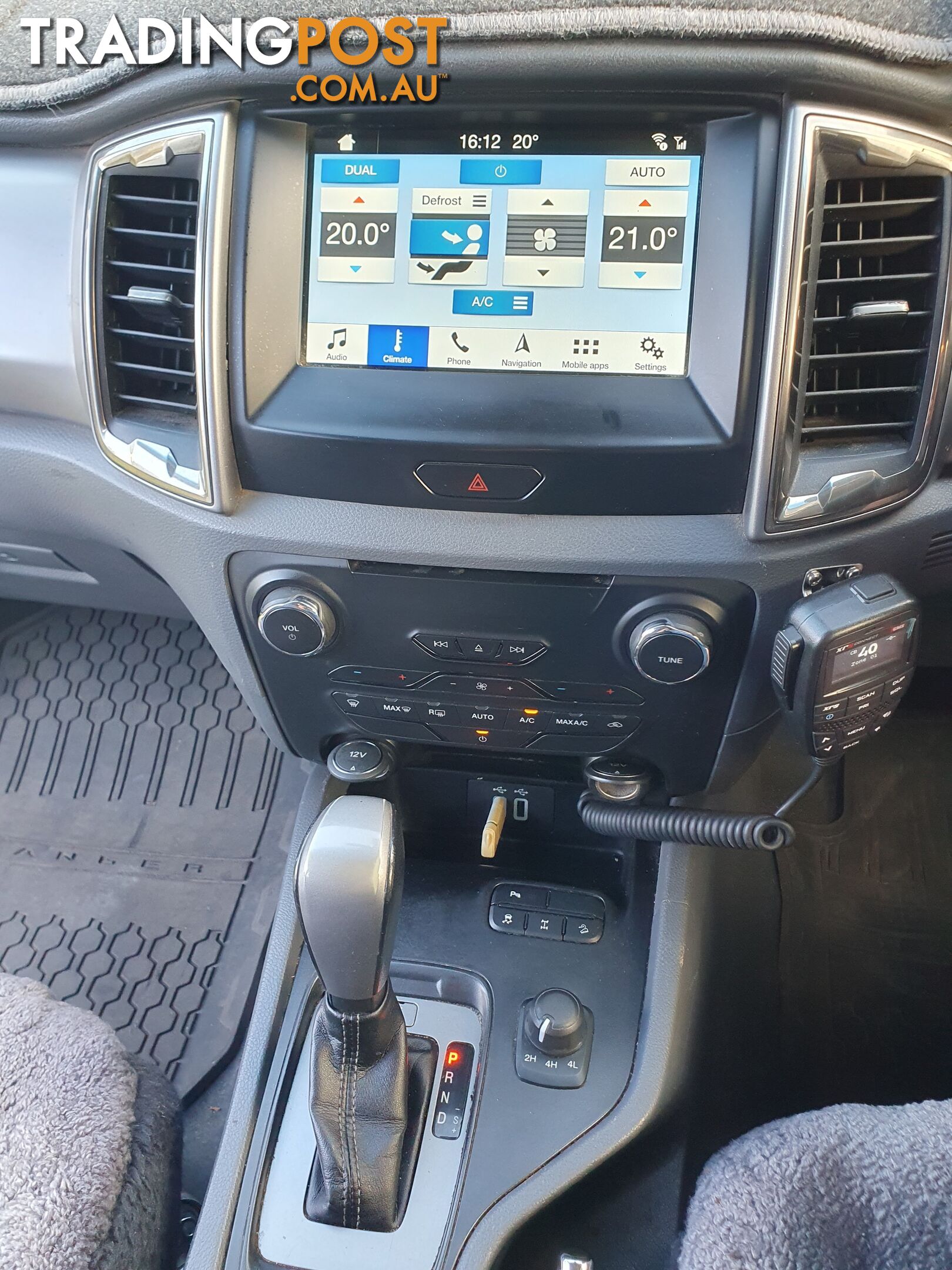 2017 Ford Ranger PX Mkii XLT Ute Automatic