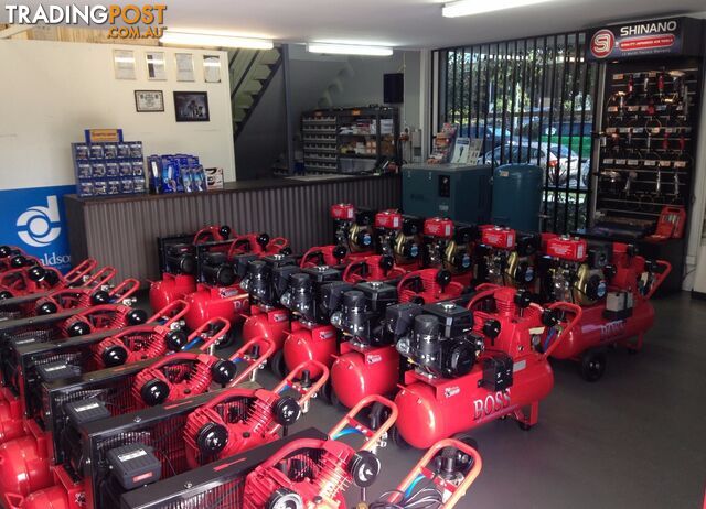BOSS 25CFM/ 5.5HP AIR COMPRESSOR (112L TANK) - photo 2 of 2