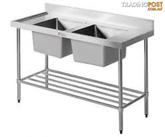 Simply Stainless Commercial Food Grade Benches/Sinks/Shelving