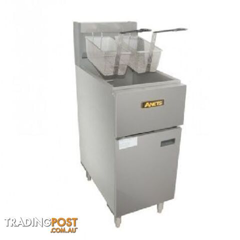 Anets SLG40 Silver Line Gas Tube Deep Fryer Normal RRP $2574 inc
