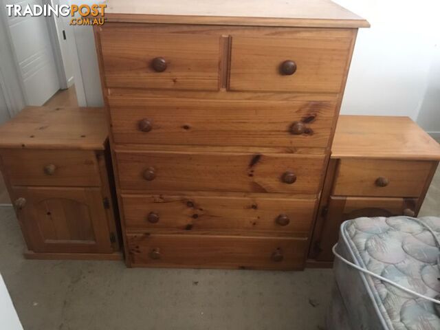 Chest of drawers tallboy bedside tables furniture