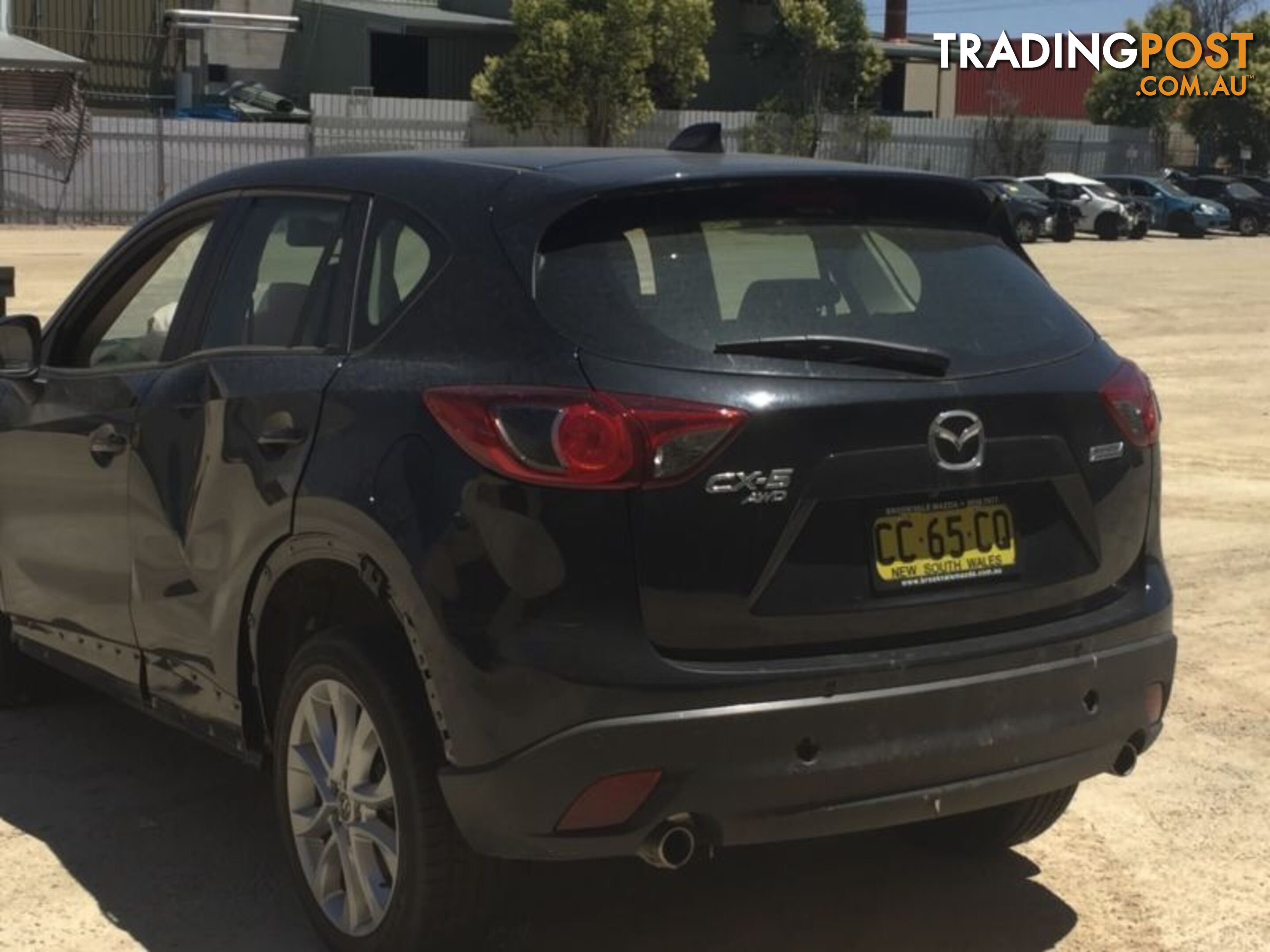 Mazda CX-5 now wrecking