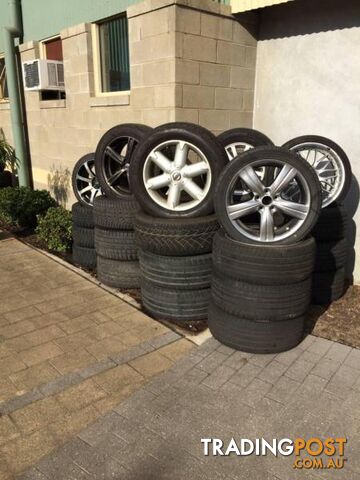 ASSORTED TYRES AND RIMS