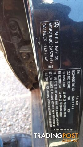 1998, Mercedes-Benz E240 W189 - photo 4 of 8