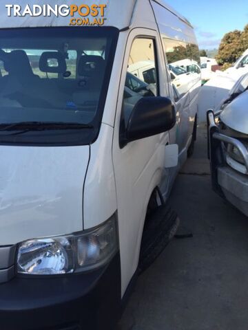 2008 Toyota Hiace Commuter 11 seater - now wrecking