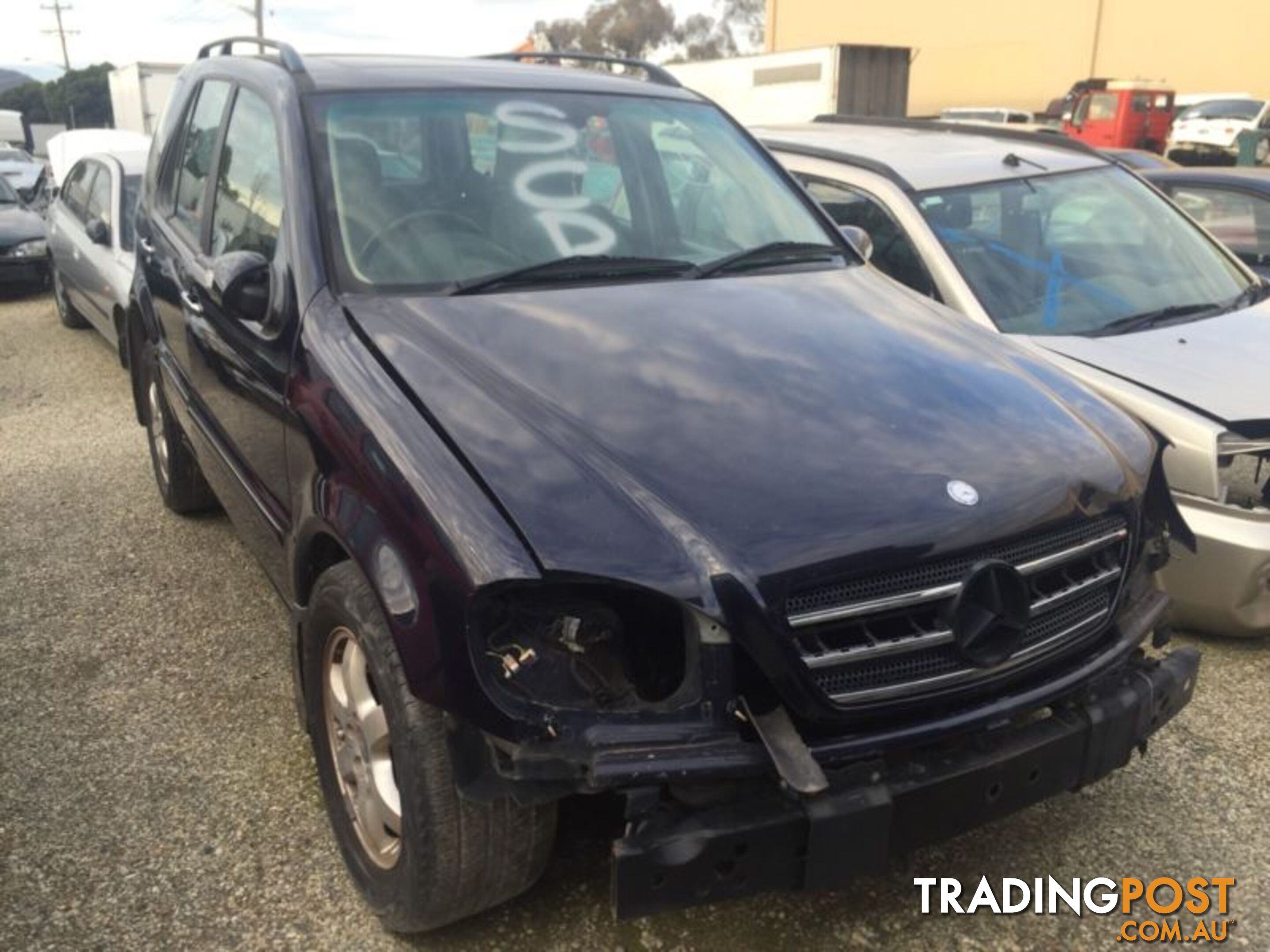 2002 MERCEDES-BENZ ML 500 LUXURY (4x4) W163 4D WAGON