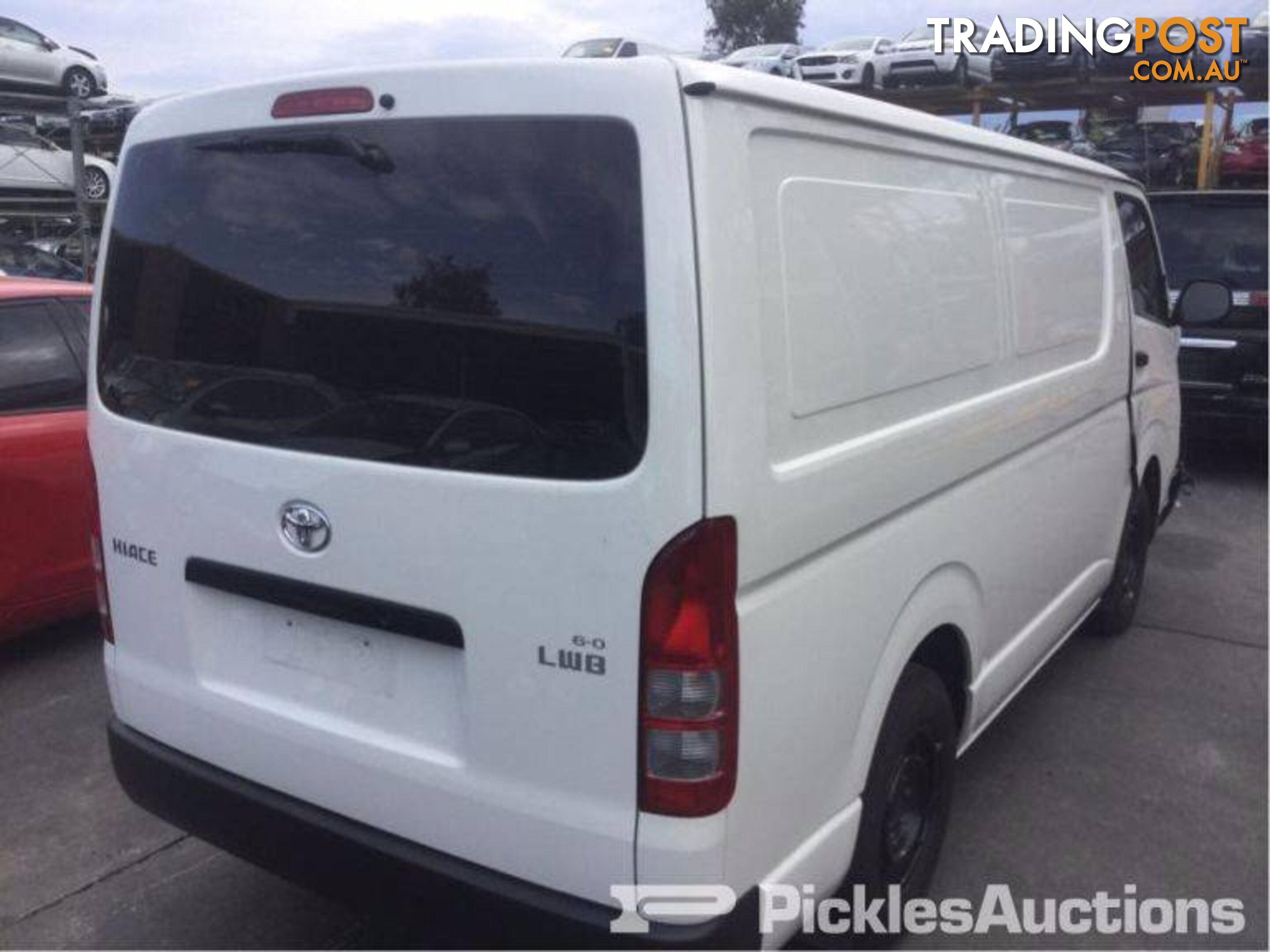 Description	01/16, Toyota, Hiace, Van Wrecking Now