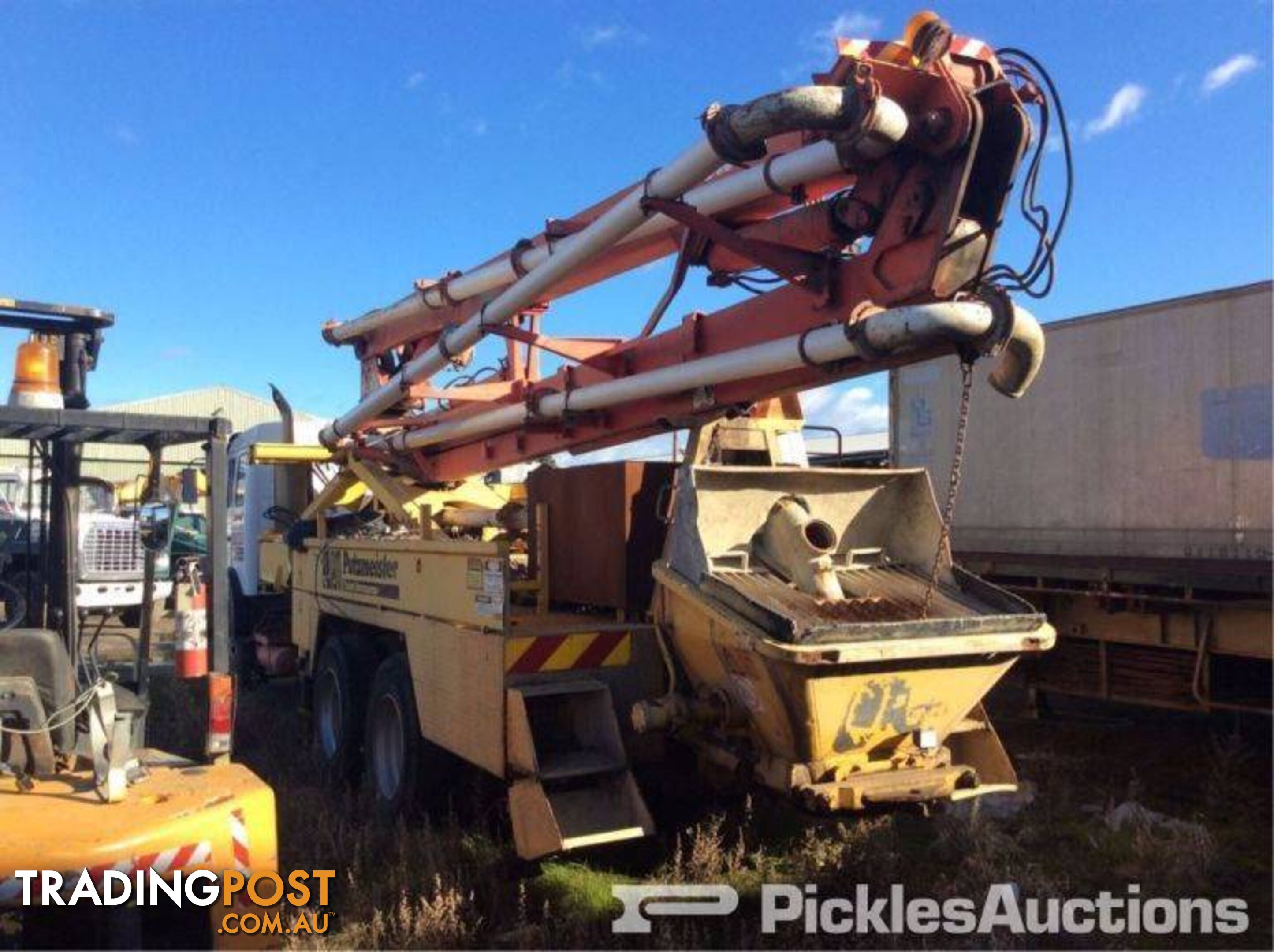 08/78, Mercedes Benz, 2224, 6 x 4, Concrete Line Pump