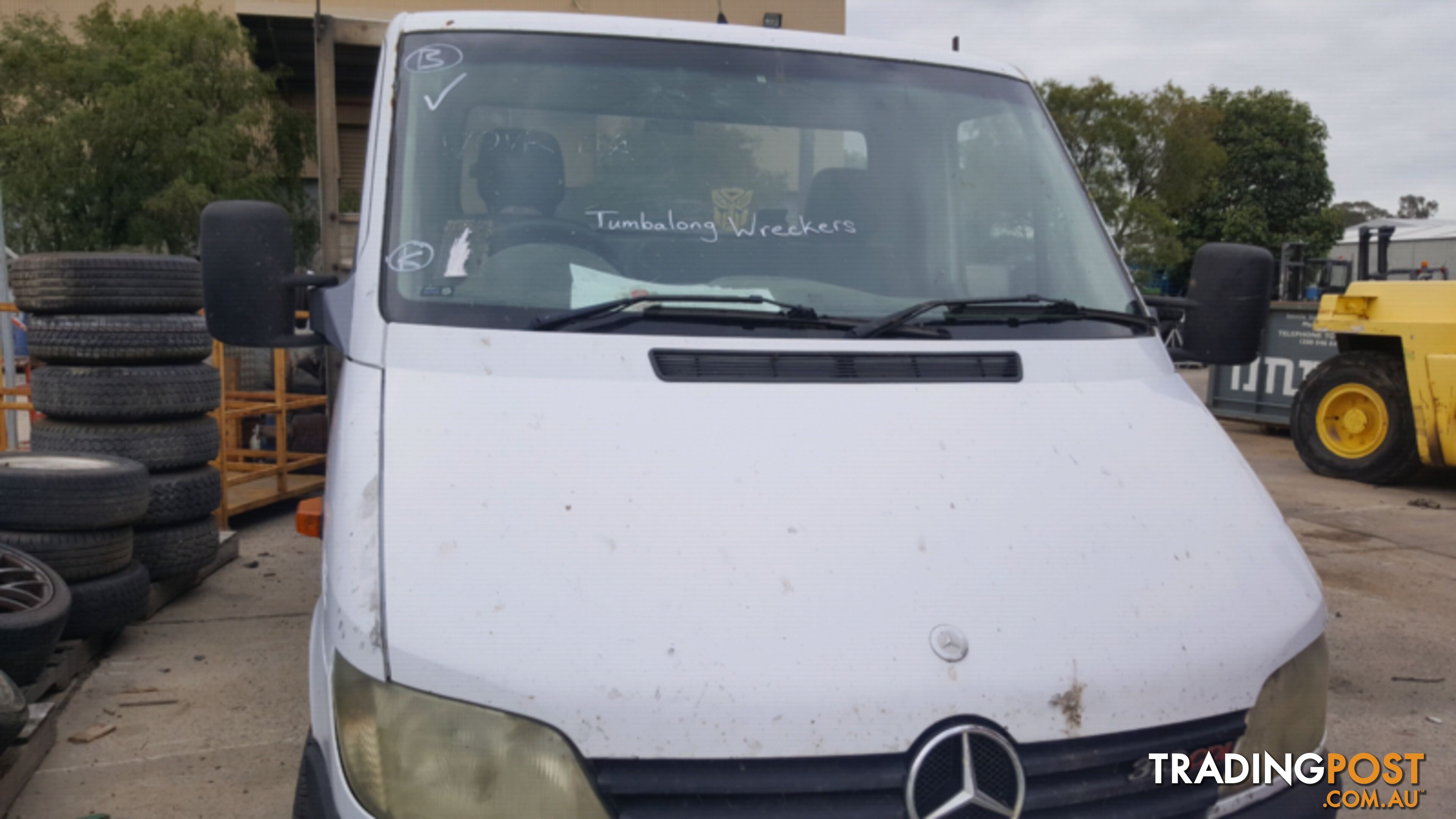 2001 MERCEDES-BENZ SPRINTER 308CDI SWB C/CHAS