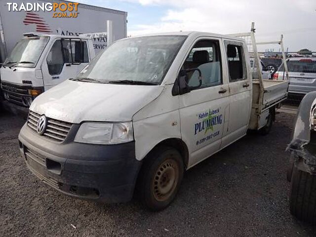 09/08, Volkswagen, Transporter, 4x2, Dual Cab Table Top Wrecking