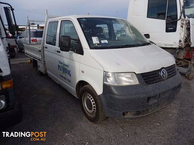 09/08, Volkswagen, Transporter, 4x2, Dual Cab Table Top Wrecking