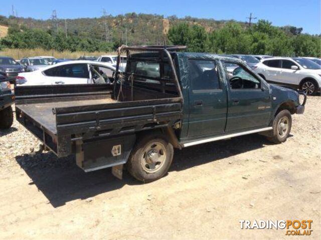 2002, Holden Rodeo Cab Chassis Dual cab Wrecking Now
