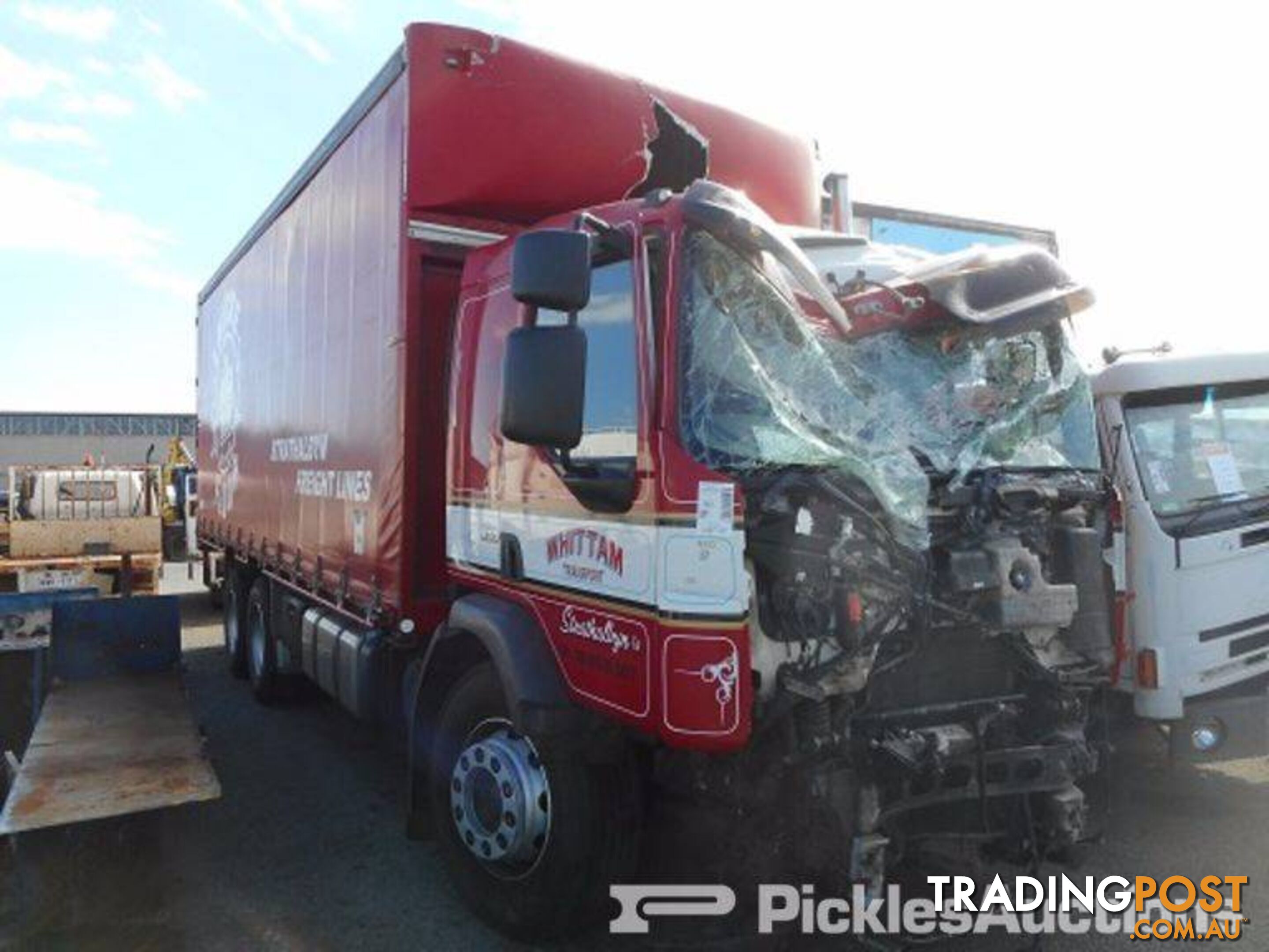 Volvo FE 6 x 2 Curtain sider 0508 Wrecking Now