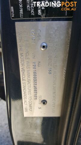 2001 , Mercedes Benz A190 - photo 5 of 7
