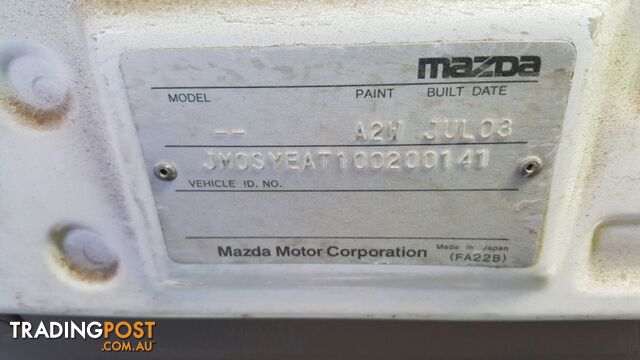 2003 Mazda E 2000 Wrecking - photo 3 of 7
