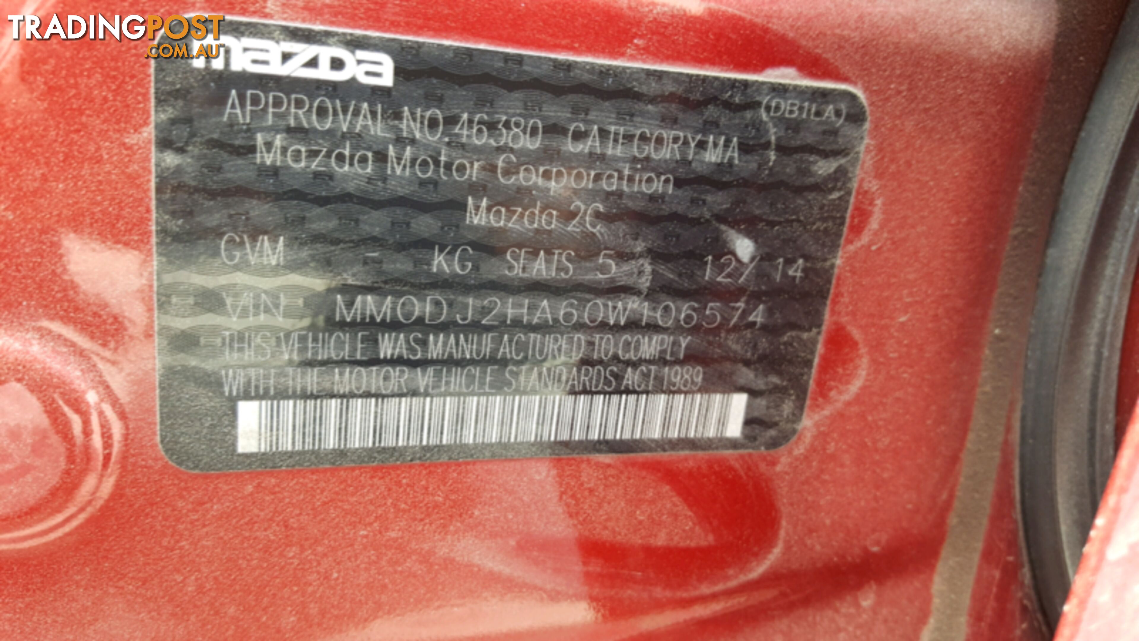 2014 , Mazda 2 Wrecking Now