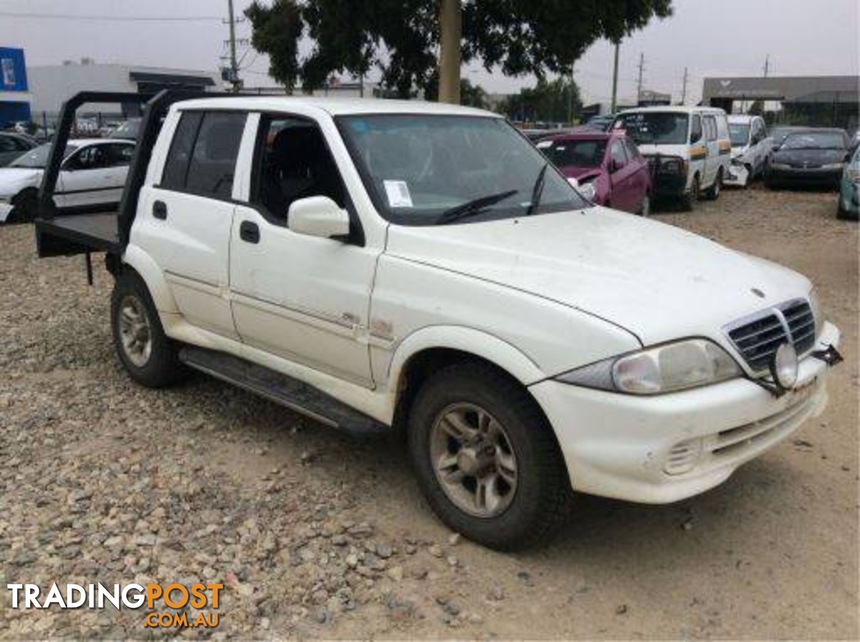 2005, Ssangyong Musso Dual Cab Chassis Wrecking Now