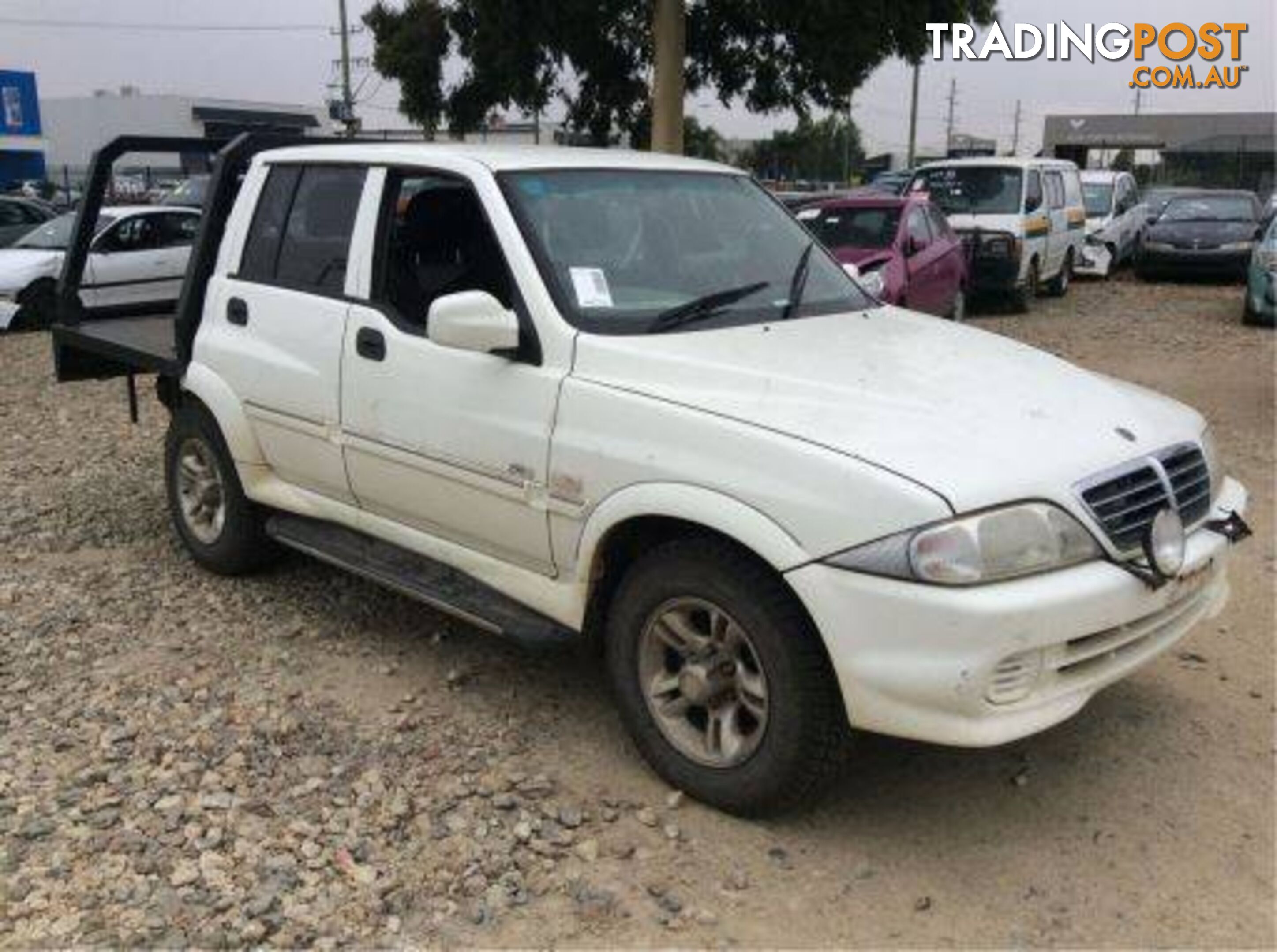 2005, Ssangyong Musso Dual Cab Chassis Wrecking Now