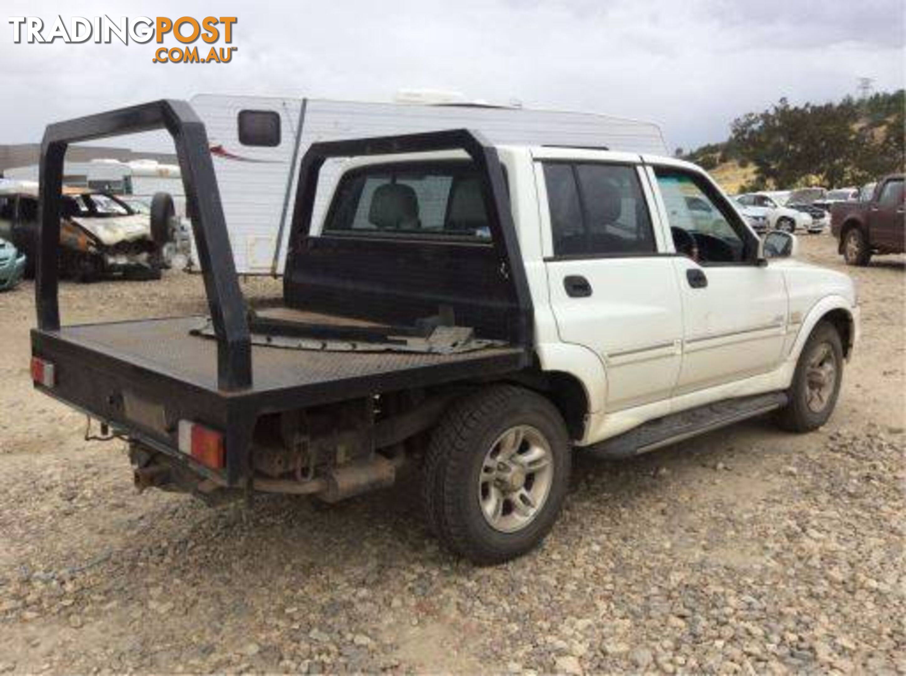 2005, Ssangyong Musso Dual Cab Chassis Wrecking Now