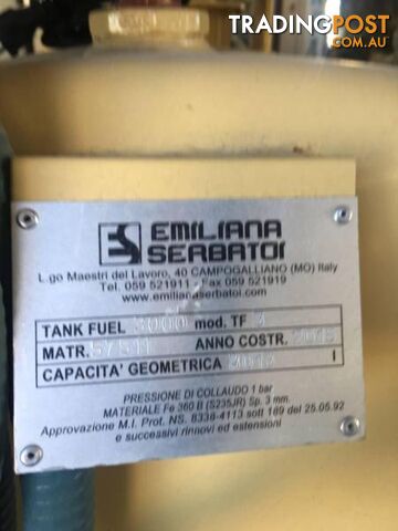 2013 Emiliana Serbator 3000L diesel tank