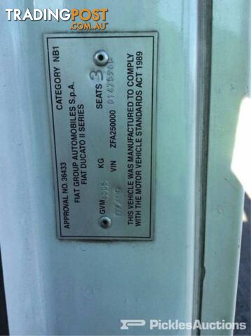 07/09, Fiat, Ducato, Series II JTD MWB, Van Wrecking Now - photo 3 of 10