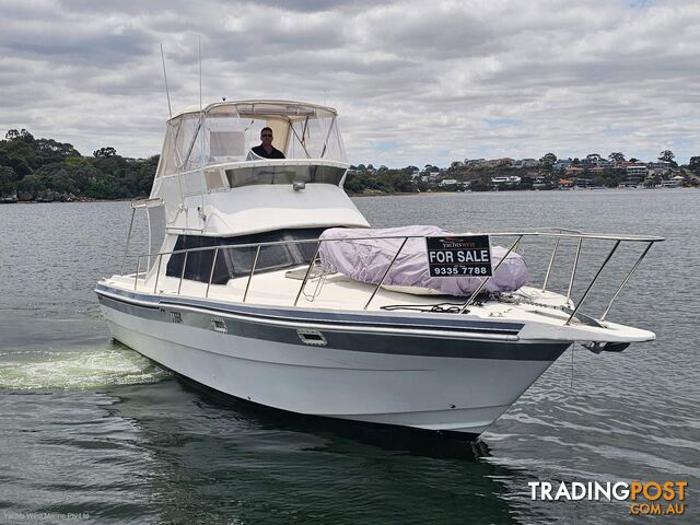 1988 Randall 34 Flybridge Exceptional Offshore Performance & Spacious Design