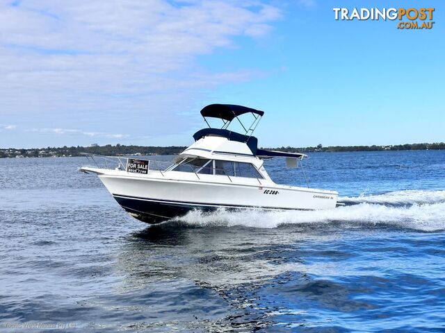 2008 Caribbean 26 Flybridge Sports Fisherman with NEW Raymarine Axiom touchscreen GPS/sound