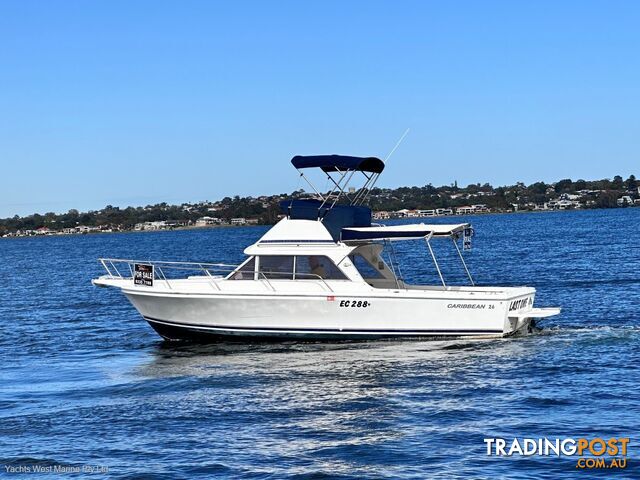 2008 Caribbean 26 Flybridge Sports Fisherman " New Electronics "