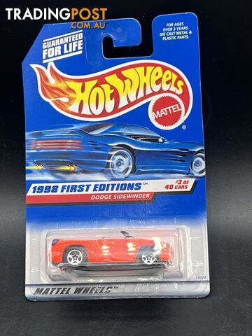 Hotwheels First editions 5 car bundle sealed on blister card NOS