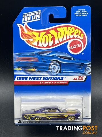 Hotwheels First editions 5 car bundle sealed on blister card NOS