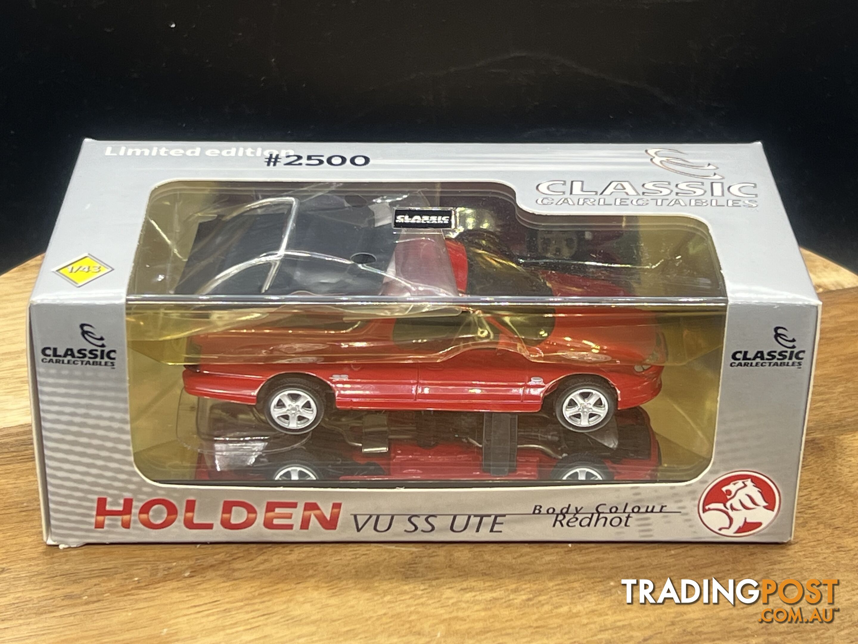 1/43 scale Holden VU Holden SS Ute Red hot new