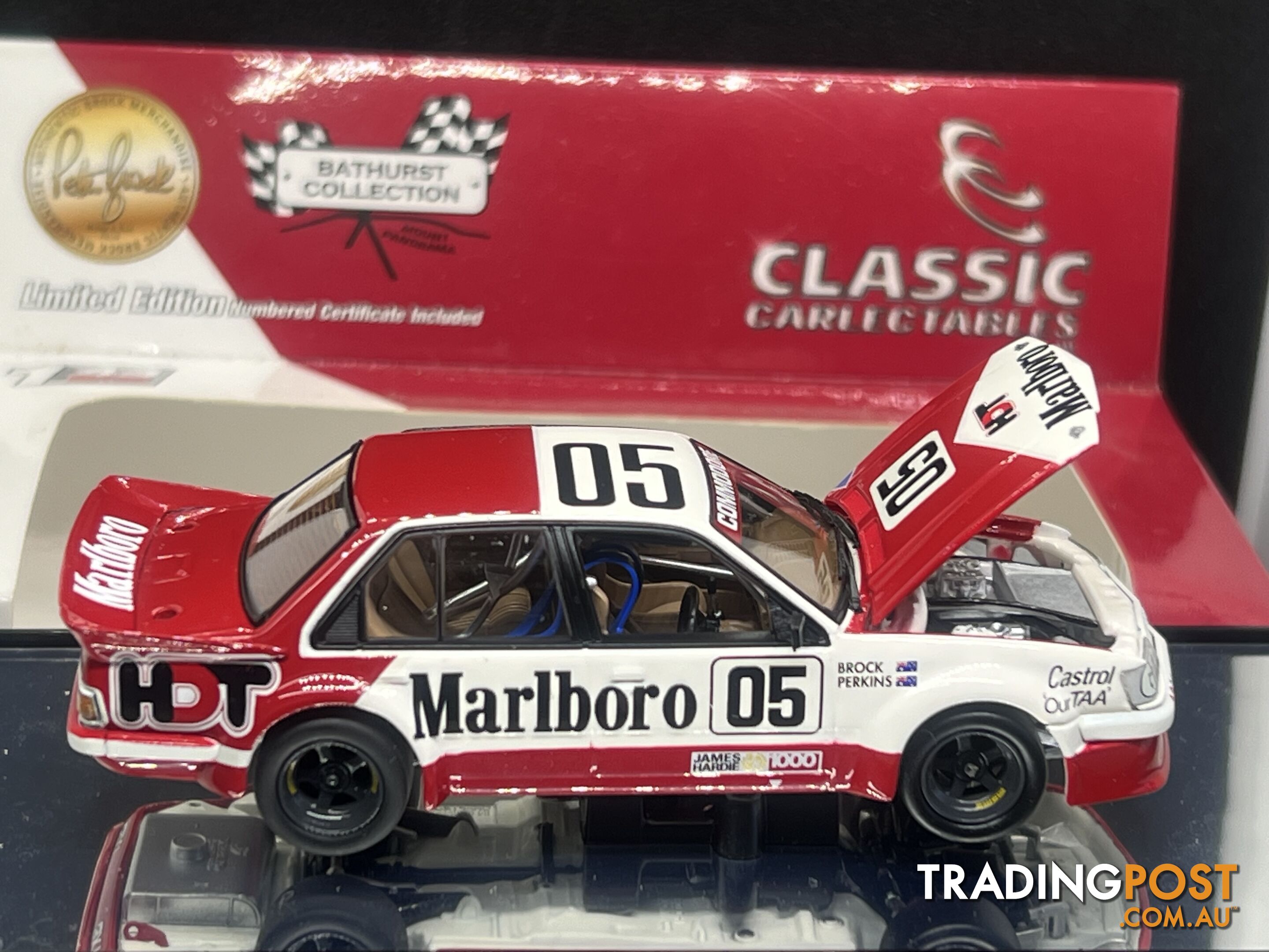 1/43 Scale 1983 Bathurst Brock/Perkins #05 Holden VH Commodore Decaled