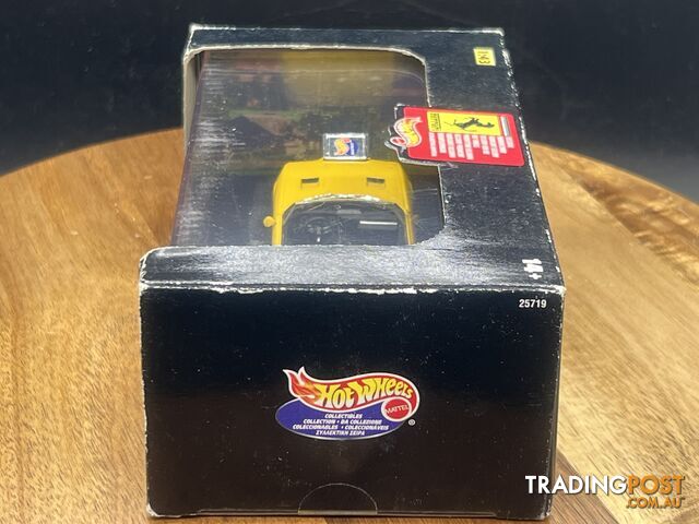 Ferrari Yellow 365GTS /4 hotwheels 1/43 scale used as been opened