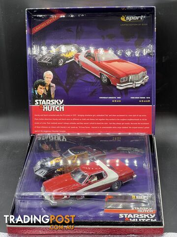 Scalextric C2603A Starsky & Hutch 2 car set Ford Torino & Chevy Corvette