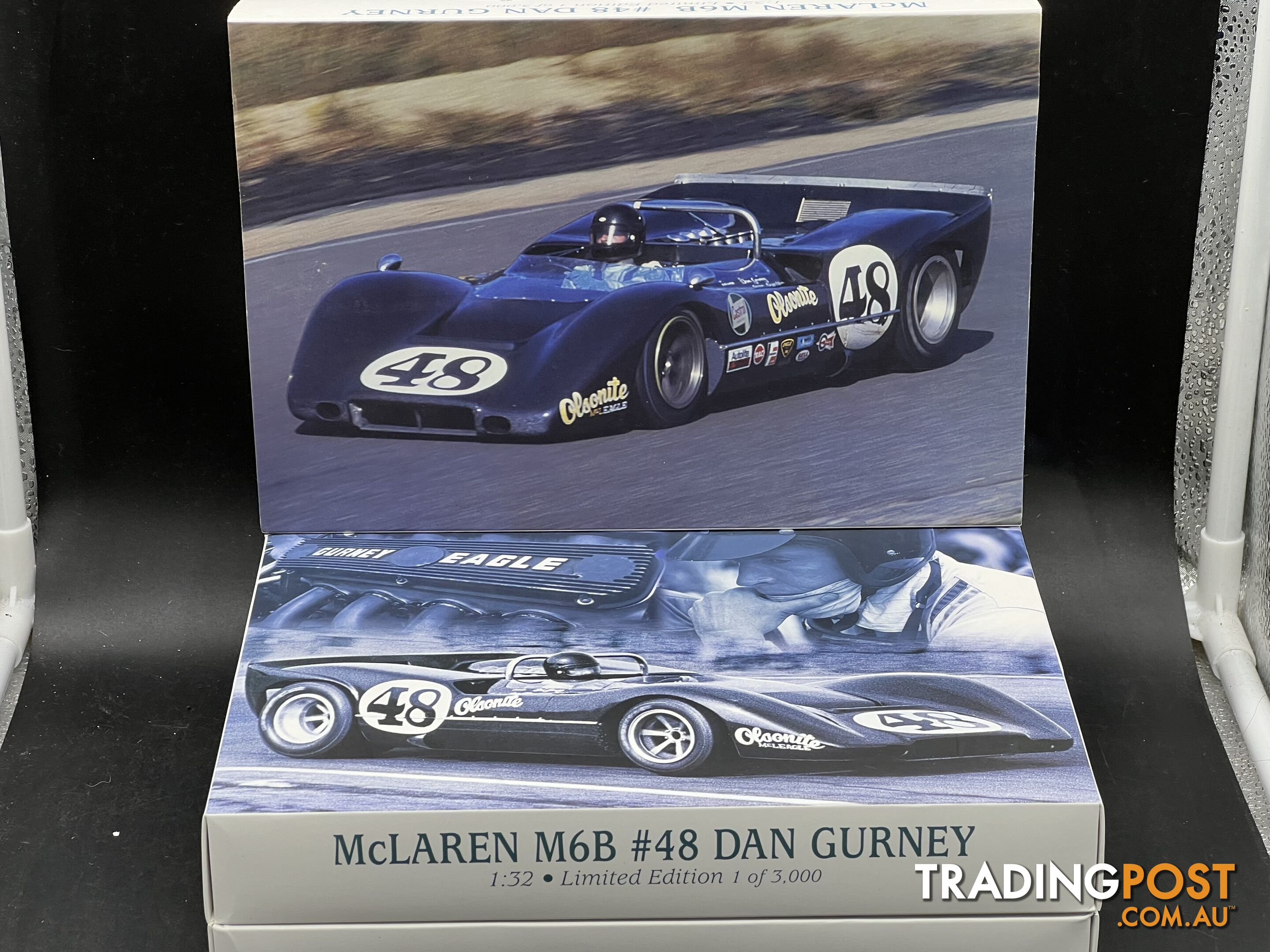 1/32 scale Revell Mclaren M6B #48 Dan Gurney slot car NOS $195