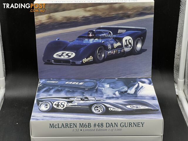 1/32 scale Revell Mclaren M6B #48 Dan Gurney slot car NOS $195