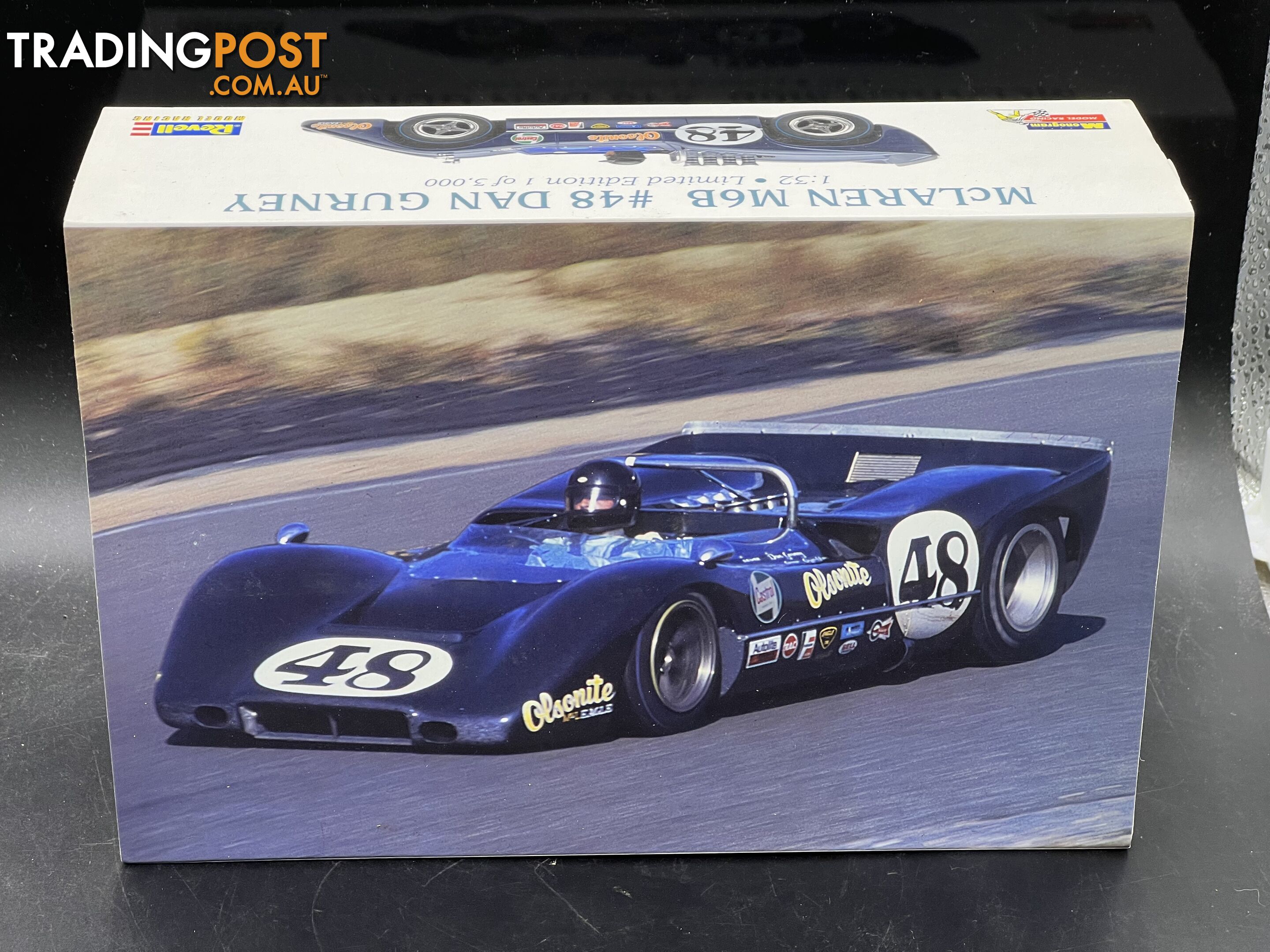 1/32 scale Revell Mclaren M6B #48 Dan Gurney slot car NOS $195