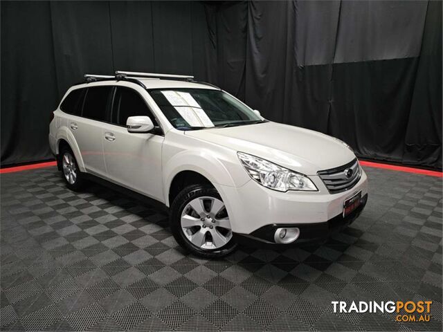 2011 SUBARU OUTBACK 2 5IAWD MY11 4D WAGON