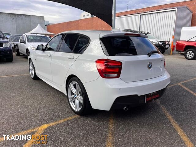 2015 BMW 1 18D F20MY15 5D HATCHBACK