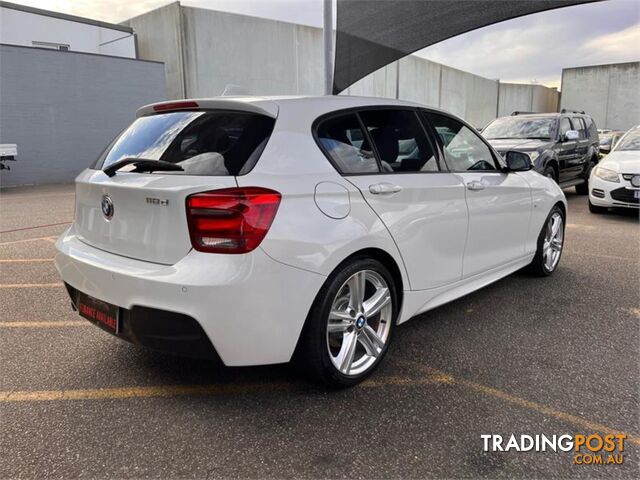 2015 BMW 1 18D F20MY15 5D HATCHBACK