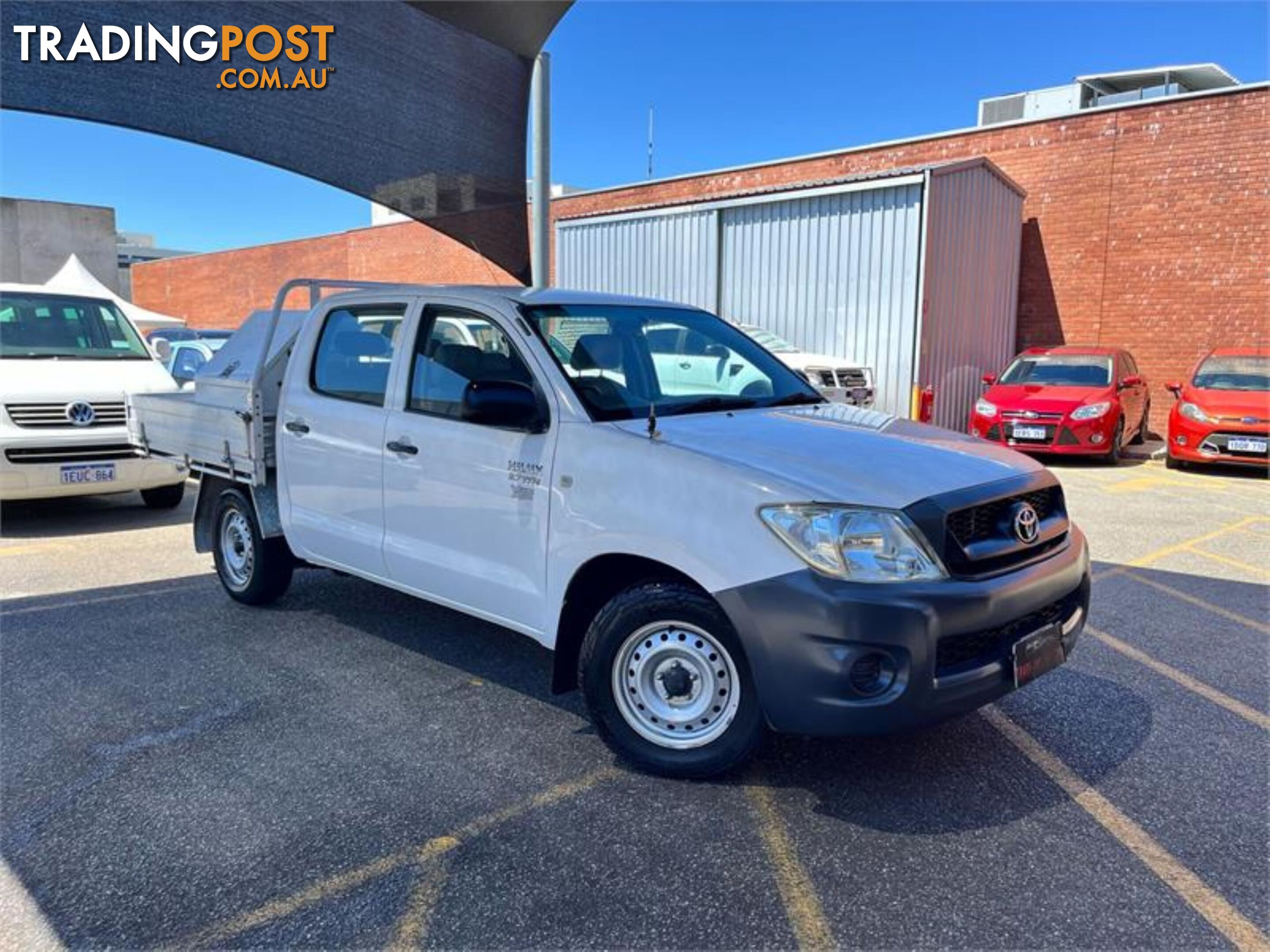 2008 TOYOTA HILUX WORKMATE TGN16R07UPGRADE DUAL CAB P/UP