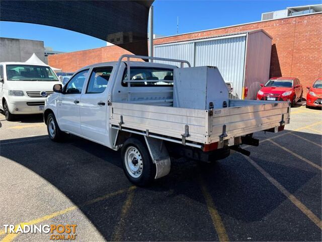 2008 TOYOTA HILUX WORKMATE TGN16R07UPGRADE DUAL CAB P/UP