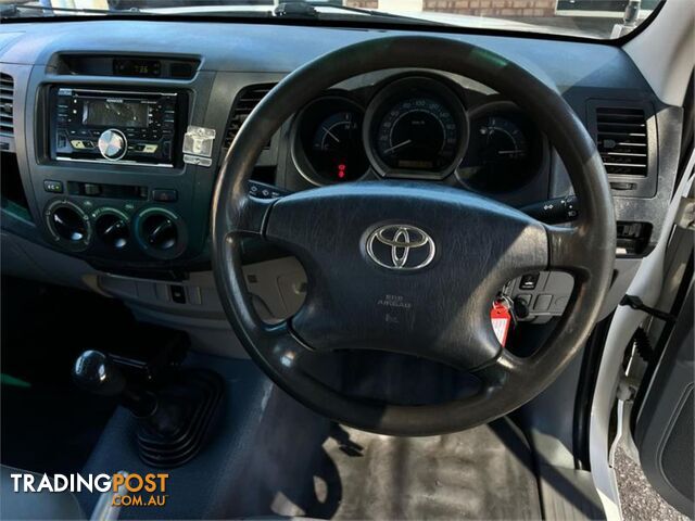 2008 TOYOTA HILUX WORKMATE TGN16R07UPGRADE DUAL CAB P/UP