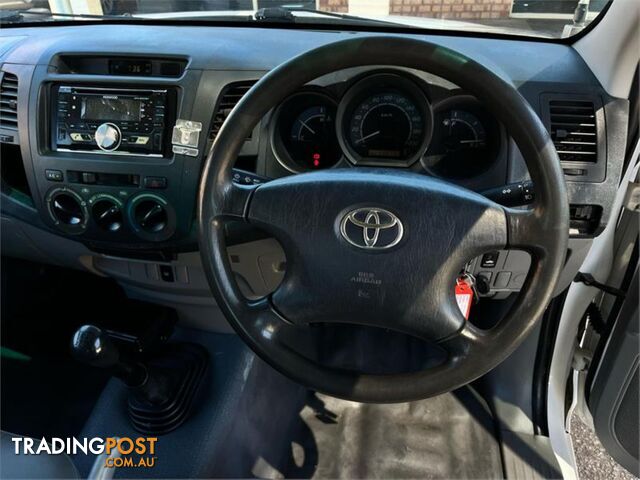 2008 TOYOTA HILUX WORKMATE TGN16R07UPGRADE DUAL CAB P/UP